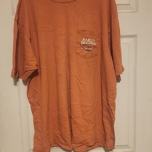 Harley-Davidson Men's Bold Orange Tee